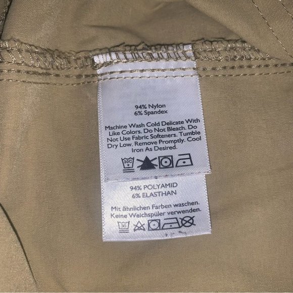 Eddie Bauer‎ Pants Men's Size 40x30 Khaki Tan Rainier Water-Repellent Hiking - Picture 10 of 10
